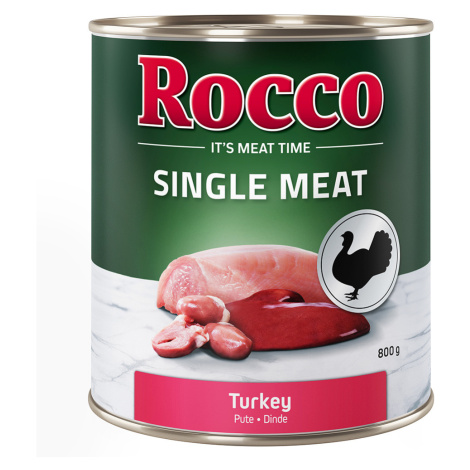Rocco Single Meat 6 x 800 g krůtí