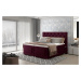 Artelta Manželská polohovatelná postel CLOVER Boxspring | 140 x 200 cm barevné provedení: Monoli