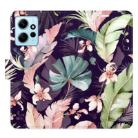 iSaprio flip pouzdro Flower Pattern 08 pro Xiaomi Redmi Note 12 5G