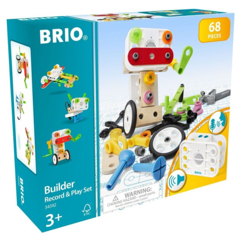 Brio builder 34592 stavebnice s nahráváním zvuku