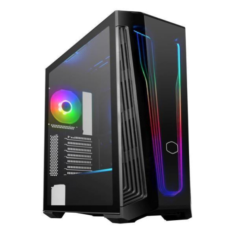 Cooler Master case MasterBox 540, Mid Tower, ATX, USB3.2, USB-C, bez zdroje, průhledná bočnice, 