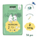 Moomin Baby 2 Newborn 3–6 kg eko pleny 56 ks