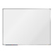 boardOK Bílá magnetická tabule s emailovým povrchem 120 × 90 cm, stříbrný rám