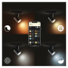 Philips Hue 53090/30/P9 LED bodové svítidlo Runner 1x5,5W | GU10 | 2200-6500K - Bluetooth, intel