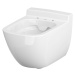 Geberit Duofix tlačítko DELTA50 bílé WC CERSANIT CASPIA CLEANON + SEDÁTKO 458.103.00.1 50BI CP1