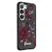 Guess GUHCS23MHCFWSA hard silikonové pouzdro Samsung Galaxy S23 PLUS 5G khaki Flower Collection