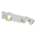 SLV BIG WHITE PURI 2, nástěnné a stropní svítidlo, dvě žárovky, QPAR51, bílé matné, max. 100 W, 