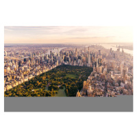 Umělecká fotografie Aerial view of New York City, Alexander Spatari, (40 x 26.7 cm)