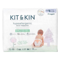 KIT & KIN eko pleny, velikost 4 (34 ks), 9-14 kg