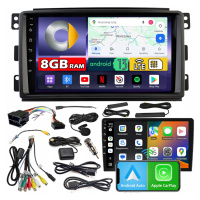 Ncs Autorádio ZQ9 Smart Fortwo 2005-2010 Android Navigace 8GB Lte