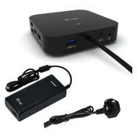 i-Tec USB-C Dual Display Docking Station with Power Delivery 100 W + i-Tec Universal Charger 112