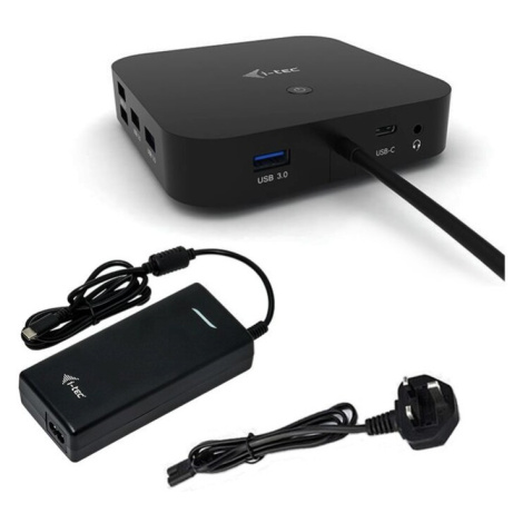 i-Tec USB-C Dual Display Docking Station with Power Delivery 100 W + i-Tec Universal Charger 112 iTec