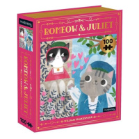 Mudpuppy Puzzle Romeow & Juliet Bookish Cats 100 dílků