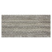 Venkovní vzorovaný běhoun PANAMA 2778 šedá 60x90 cm, 80x150 cm Mybesthome Rozměr: 80x150 cm