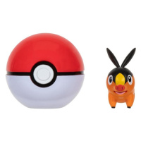 Pokémon poké ball clip 'n' go tepig + poké ball