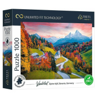 TREFL - prime puzzle 1000 UFT - Toulky: Alpská idylka, Bavorsko, Německo