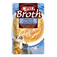 Ciao Churu Cat Broth Vývar kuřecí a tuňáková receptura 10 × 40 g