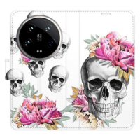 iSaprio Flip pouzdro Crazy Skull pro Xiaomi 14 Ultra