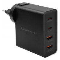 GaN Power Pro rychlonabíječka 2xUSB-C 2xUSB Výkonná 130W 5-20V 1.5-5A Pd