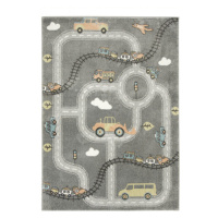 Dětský koberec Lima C511A šedý