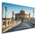 Plátno 3D Pohled Na Hrad St. Angelo V Římě Varianta: 40x30