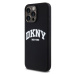 DKNY Liquid Silicone Arch Logo MagSafe kryt iPhone 14 Pro Max černý