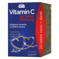 GS Vitamin C1000 + šípky + dárek 120 tablet