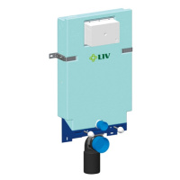 Liv-Fluidmaster LIV-MOUNT 7512 modul pro zazdění s nádržkou pro závěsnou WC mísu, v EPS izolaci 