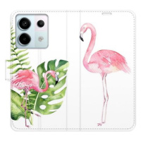 iSaprio flip pouzdro Flamingos pro Xiaomi Redmi Note 13 Pro+ 5G