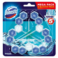 Domestos Power 5 WC blok OCEAN 3 x 55 g