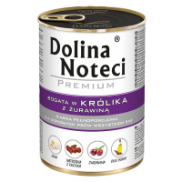 Dolina Noteci Premium 24 x 400 g - králičí s brusinkami