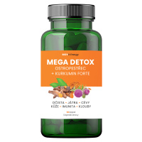 MOVIT ENERGY Mega Detox Ostropestřec + Kurkumin FORTE 60 kapslí