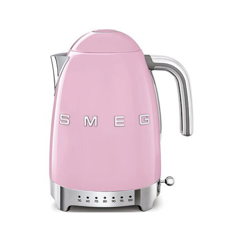 SMEG 50's Retro Style 1,7l LED indikátor růžová