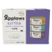 Applaws Multipack Kitten konzervy 6 x 70 g - Míchané balení: Sardinky, Kuřecí a Filet z tuňáka