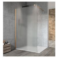 GELCO VARIO GOLD MATT jednodílná sprchová zástěna k instalaci ke stěně, matné sklo, 800 GX1480-0