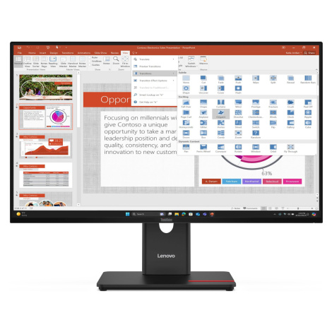 27" Lenovo ThinkVision T27-40 s webkamerou MC60