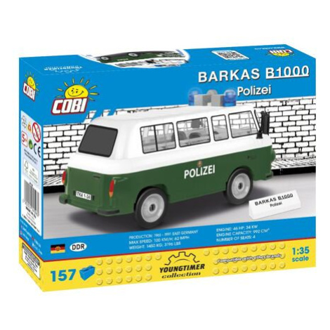 Cobi 24596 Barkas B1000 policie