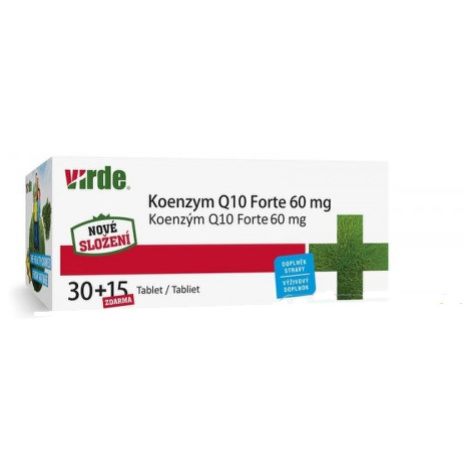 VIRDE Koenzym Q10 Forte 45 tbl.