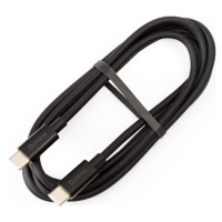 USB kabel USB-C / USB-C konektor 100W 1,5m černá