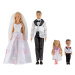 Playtive Fashion Doll rodina panenek (novomanželský pár)