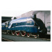 Bigjigs Rail Dřevěná replika lokomotivy Mallard + 3 koleje