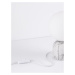 NOVA LUCE stolní lampa KENIO bílá mramor opálové sklo E14 1x12W 230V IP20 bez žárovky 9050164