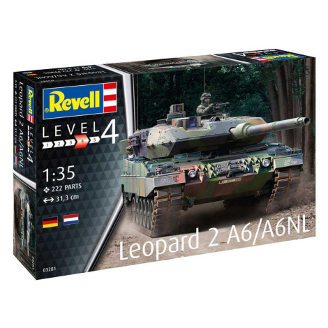 Plastic modelky tank 03281 - Leopard 2 A6 / A6NL (1:35) Revell