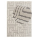 ELLE Decoration koberce Kusový koberec New York 105093 Cream, grey - 200x290 cm