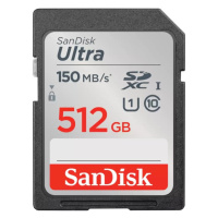 SanDisk SDXC karta Ultra 512GB (150MB/s)