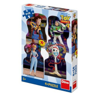 Puzzle 4x54 Toy Story 4 Kamarádi