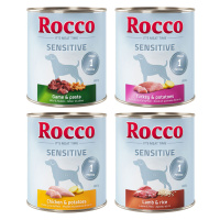 Rocco Sensitive 24 x 800 g - 4 různé druhy