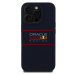 Oracle Red Bull Racing Silicone Horizontal Logo MagSafe kryt iPhone 14 Pro modrý