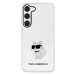 Karl Lagerfeld KLHCS23MHNCHTCT hard silikonové pouzdro Samsung Galaxy S23 PLUS 5G transparent Ik