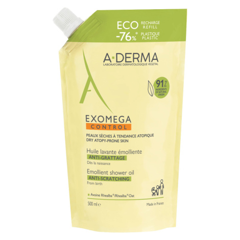 A-Derma Exomega Control Sprchový olej ECO náplň 500 ml